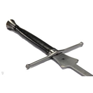   Fechtfeder für Fechtturniere mit Glockenform-Klinge, Spitze spatuliert