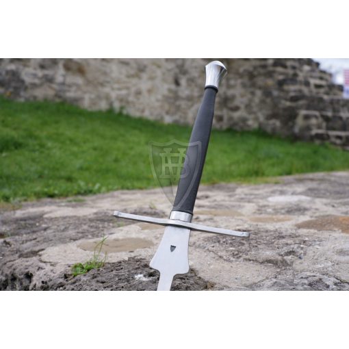 Fechtfeder für Fechtturniere mit Glockenform-Klinge, Spitze spatuliert