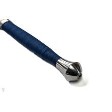 Fechtfeder für Fechtturniere mit Glockenform-Klinge, Spitze spatuliert, Kordelgriff