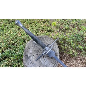 Federschwert mit Parierringe