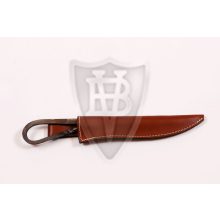 Egy anyagból kovácsolt skandináv késtípus