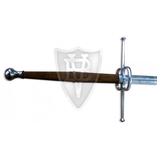 Langes zweihänder Montante Schwert mit Diamantklinge und Hohlkehle