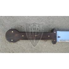 Dolch aus der XIV. Jh, mit Griff aus Hartholz