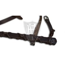 Schwertscheide mit Gürtel aus Leder