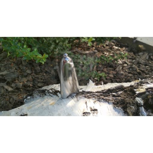 Kardtok bőrből övvel, fém koptatóval